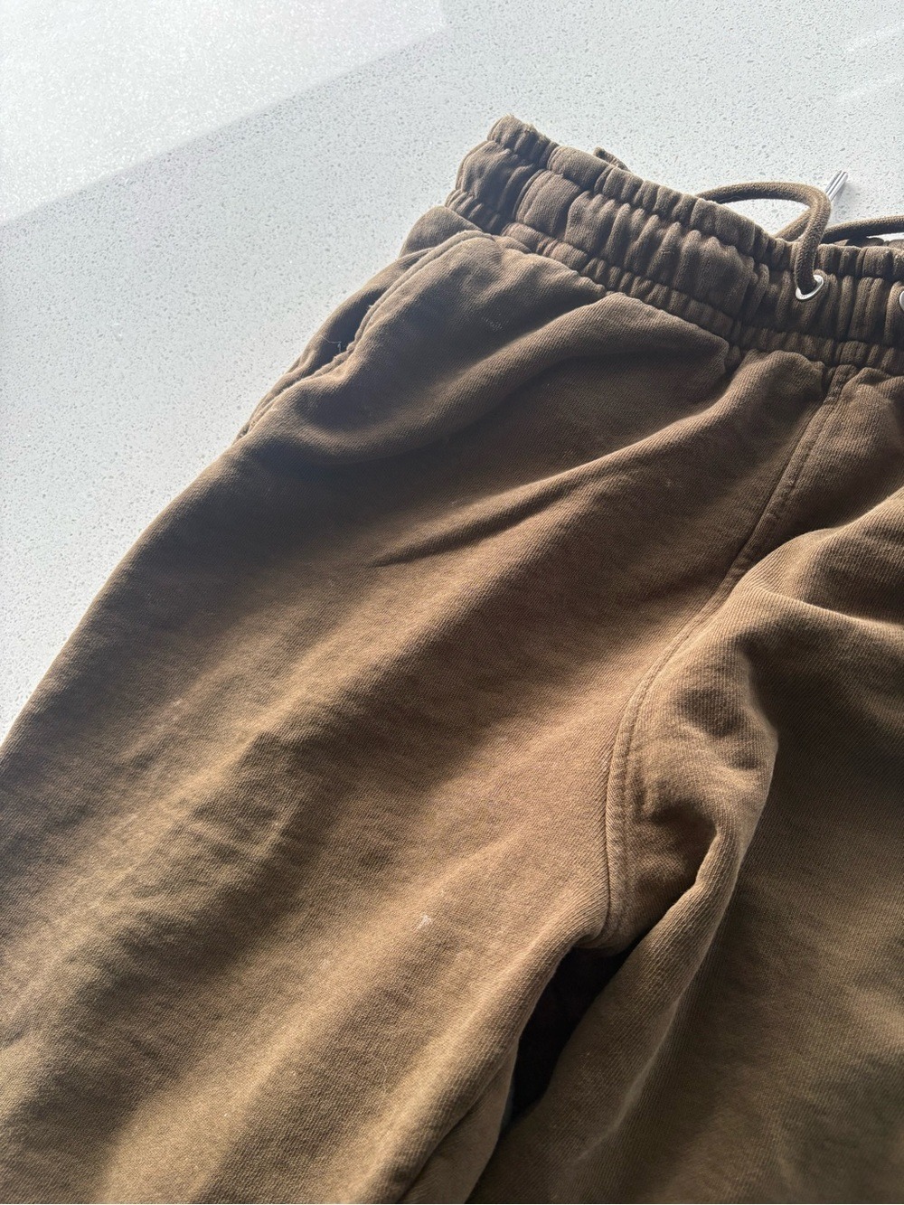 Jordan men’s Brown Jogger Sweatpants - Picture 4 of 7